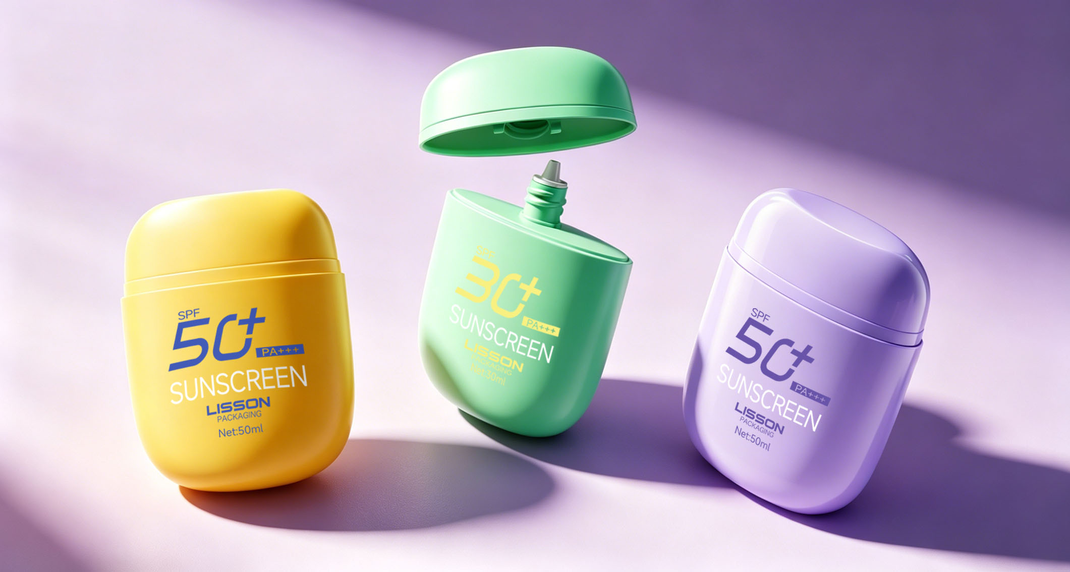 Botella de protector solar